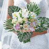 Artificial Palm Leaves 103 Pcs for Party Decorations