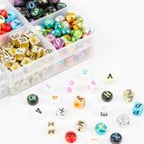 1040pcs Acrylic Letter Beads for DIY Craft Jewelry Making
