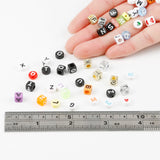 1040pcs Acrylic Letter Beads for DIY Craft Jewelry Making