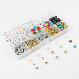 1040pcs Acrylic Letter Beads for DIY Craft Jewelry Making