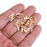 104pcs Stainless Steel A-Z Alphabet Charms DIY Jewelry Making Bulk