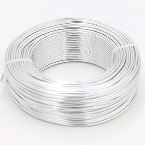 105m Soft Oxidation Aluminum Wire 1.5mm DIY Crafts Gardening Modeling