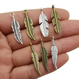 105pcs Dream Catcher Feather Charms Pendants for DIY Jewelry Making M241