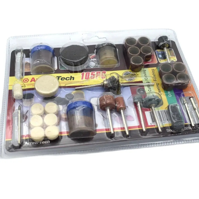 105pcs Electric Grinder Accessories Set for Engraving Polishing Cutting