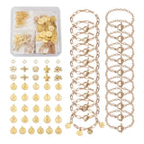 106 Pc Bracelets Making Kit with Cable Chain and Paperclip Chain