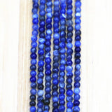 1060pcs Natural Stone Beads Round Bulk Beads DIY Jewelry Making 2mm Charms