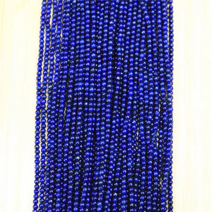 1060pcs Lapis Lazuli Stone Beads for Jewelry Making DIY 2mm 3mm