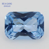 Octangle Cut Synthetic Spinel Stone 3x5-10x12mm