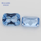 Octangle Cut Synthetic Spinel Stone 3x5-10x12mm