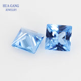 2x2mm~10x10mm Princess Cut Spinel Stone For Jewelry