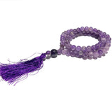 Buddha Beads Necklace Crystal Lapis Lazuli Jades Natural Round Stone Jewelry