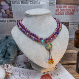 Japamala Beaded Necklace Meditation Yoga Spirit Tibetan Buddha OM Jewelry
