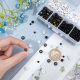 1080Pcs Acrylic Alphabet Letter Beads for DIY Jewellery Making