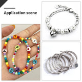 1080Pcs Acrylic Alphabet Letter Beads for DIY Jewellery Making