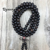 Red Sandalwood Beads Buddha Malas Bracelet Healthy Jewelry