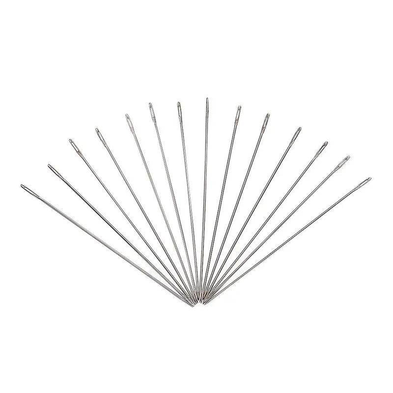10Bags Iron Long Beading Needle Jewelry Threading Cord Tool