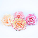 High Silk Roses Flower Wall DIY Brooch Bridal Accessories