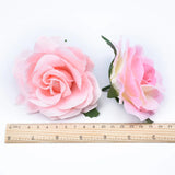 High Silk Roses Flower Wall DIY Brooch Bridal Accessories