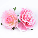 High Silk Roses Flower Wall DIY Brooch Bridal Accessories