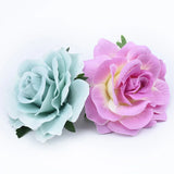 High Silk Roses Flower Wall DIY Brooch Bridal Accessories