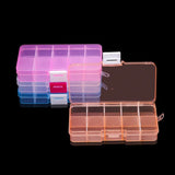 Plastic Organizer Storage Container with Adjustable Dividers