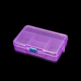 Plastic Organizer Storage Container with Adjustable Dividers