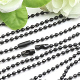 10M/Lot Metal Ball Beads Chain for Necklaces DIY Jewelry Making
