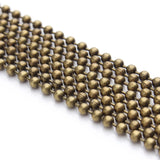 10M/Lot Metal Ball Beads Chain for Necklaces DIY Jewelry Making