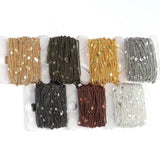 10M Multicolor Metal Gypsophila Chain DIY Jewelry Crafts Accessories