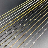 10M Multicolor Metal Gypsophila Chain DIY Jewelry Making Supplies