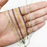 10M Multicolor Metal Gypsophila Chain DIY Jewelry Making Supplies
