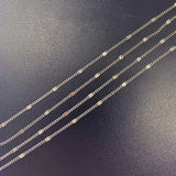 10M Multicolor Metal Gypsophila Chain DIY Jewelry Making Supplies