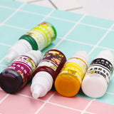 10ML Epoxy Resin Pigment UV Resin Coloring Dye Colorant Resin Pigment 15 Colors