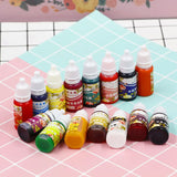 10ML Epoxy Resin Pigment UV Resin Coloring Dye Colorant Resin Pigment 15 Colors