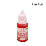 10ML Epoxy Resin Pigment UV Resin Coloring Dye Colorant Resin Pigment 15 Colors