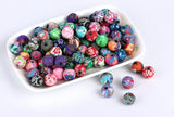 Mixed Colors Flower Ball Polymer Clay Beads DIY Accessory