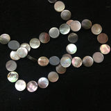 Natural Butterfly Shell Round Square Jewelry Beads 76Pcs