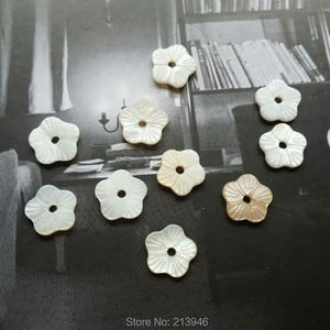 10MM 80Pcs Natural Shell Beads Stone Jewelry Findings DIY