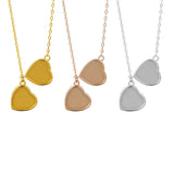 10MM Heart Bezel Necklace Breast Milk Resin 925 Silver