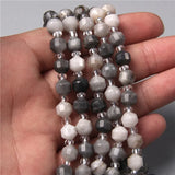 10MM Natural Stone Bead Spacer Charms for Jewelry Making DIY Bracelet
