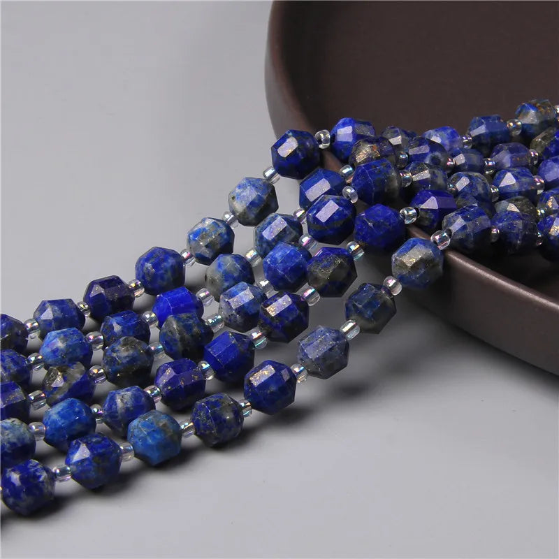 10MM Natural Stone Bead Spacer Charms for Jewelry Making DIY Bracelet