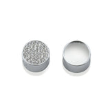 10MM Bezel Beads Settings Breast Milk Resin Pendant 925 Sterling Silver