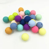 10MM Round Silicone Beads For Teething Necklace DIY BPA-Free