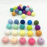 10MM Round Silicone Beads For Teething Necklace DIY BPA-Free
