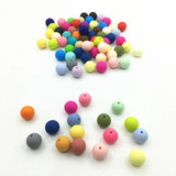 10MM Round Silicone Beads For Teething Necklace DIY BPA-Free