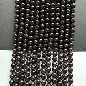 10MM Brazil Wine Burgundy Garnet Gemstone Beads for Jewelry Making