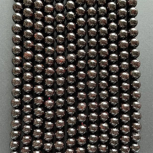 10MM Brazil Wine Burgundy Garnet Gemstone Beads for Jewelry Making