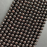 10MM Brazil Wine Burgundy Garnet Gemstone Beads for Jewelry Making