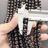 10MM Brazil Wine Burgundy Garnet Gemstone Beads for Jewelry Making