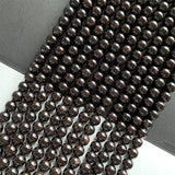 10MM Brazil Wine Burgundy Garnet Gemstone Beads for Jewelry Making
